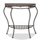 Baxton Studio Laraine ModernBlack Metal Outdoor Console Table 193-12111-ZORO - alternate 5